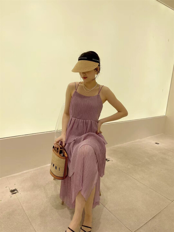 [miss Jiao] Korean fashion suspender dress 9298# CLS