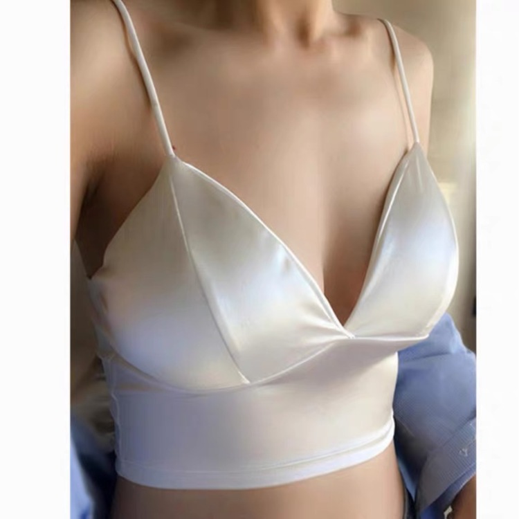 [KD] simple V-neck sling back underwear m772 back # Oyj