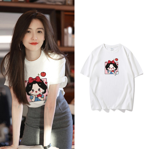 Official figure real price cotton new Korean T-shirt women's short sleeve summer loose Joker casual jacket