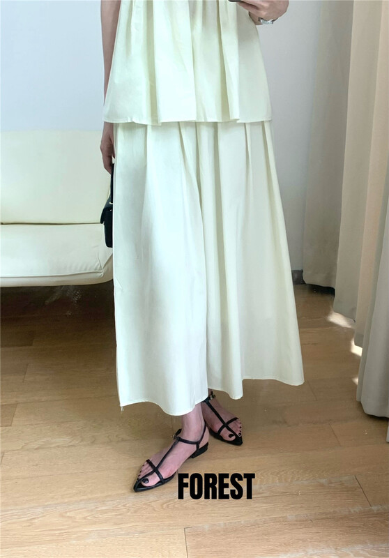 [forest] high waist slim versatile skirt ys1-8111\l