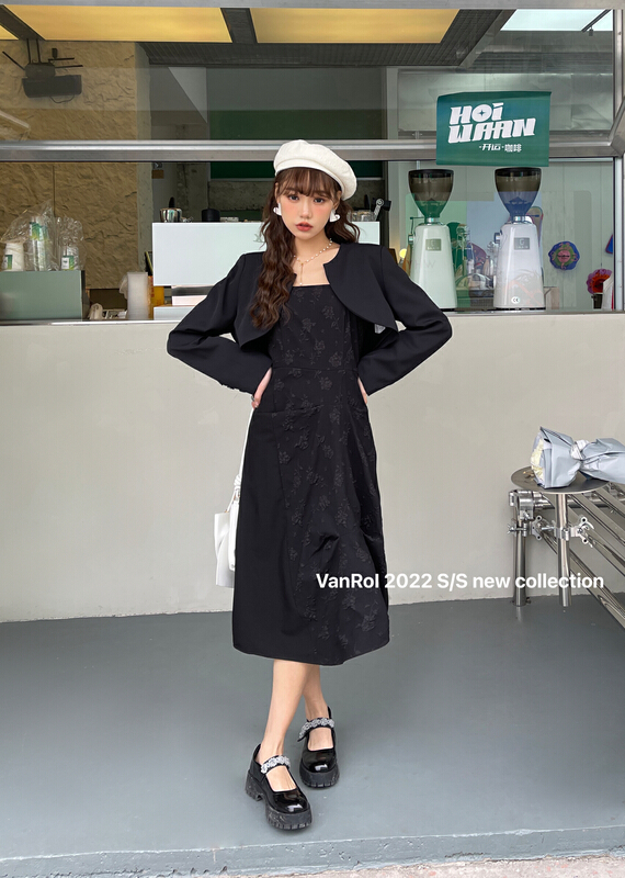 New year in early spring! [vanroi Fanluo clothes] Korean Short shawl suit 2628\zxl