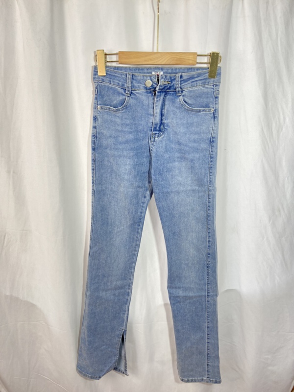 [Yi show store] Vintage Jeans with split design 1302\\cl