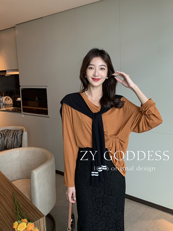 [ZY] micro transparent Tencel cotton light pleated sunscreen shirt (lazy and casual) 68589\jhy