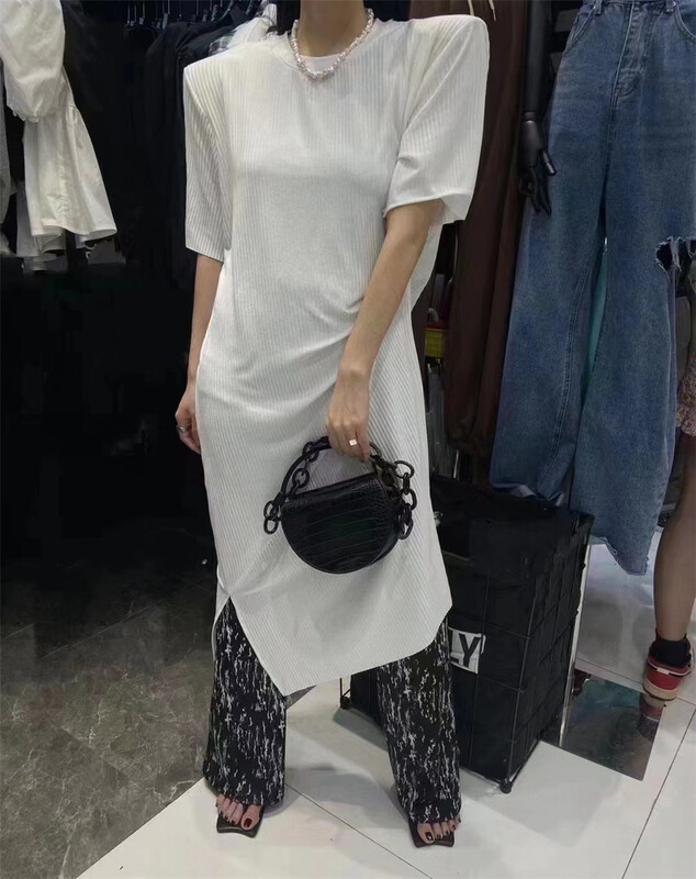 [Zola] round neck Korean fashion dress 3211\lsw