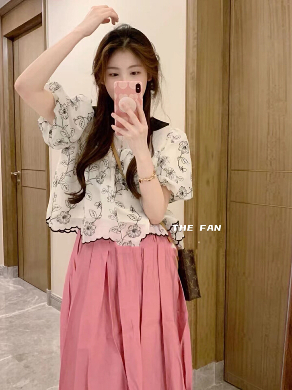 [the fan] fashionable and versatile pullover shirt 503919\pcz