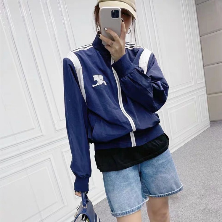 In early summer! [wht] long sleeve zipper Mock Neck Korean sunscreen shirt ys1-4001\wtt