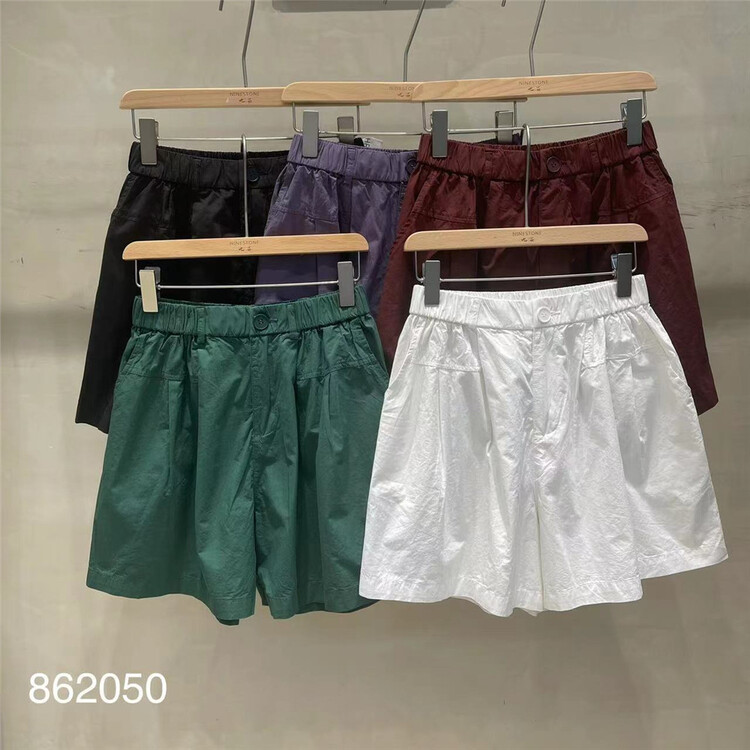[fabric] elastic waist versatile comfortable casual shorts 862050\l