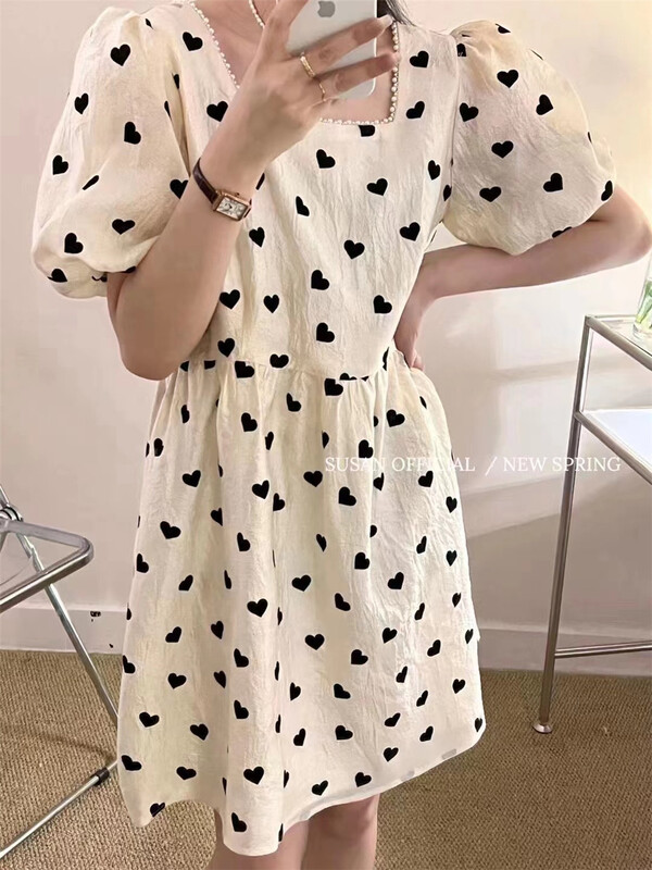[Susan] love printing fashion dress z1157\lsw