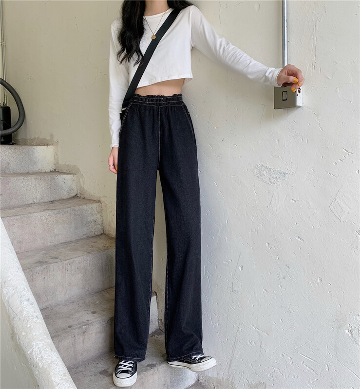 Original price 47.37! New year in early spring! [free Valley] simple and comfortable casual jeans ys1-8023\lsw