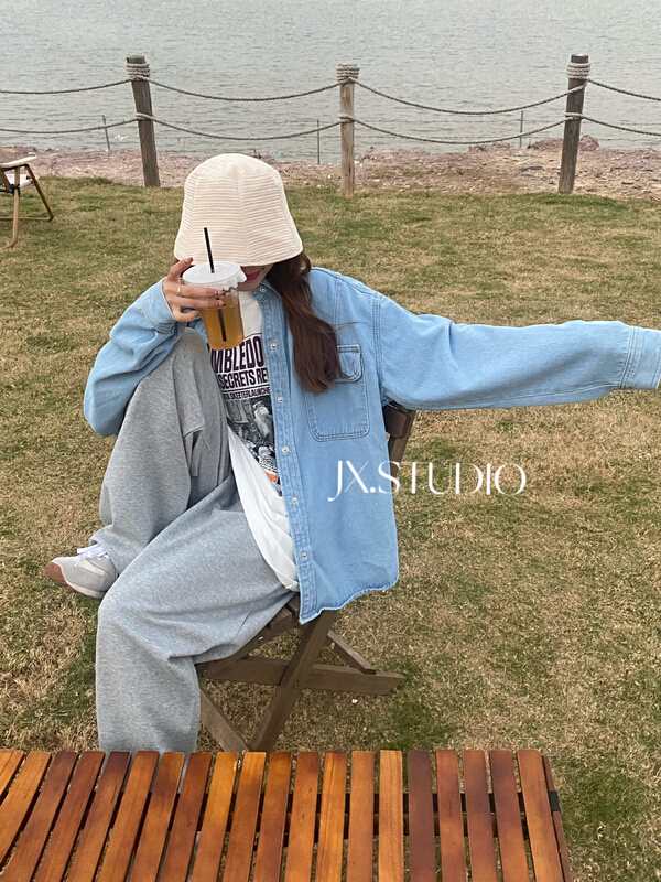 New year in early spring! [JX] comfortable Korean label shirt n2029-1\t
