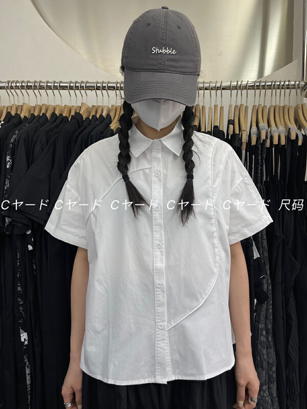 [size] Korean simple stretch shirt 3223x\lsw