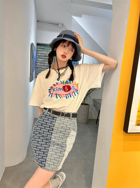 [m.zz] Spice Girls' versatile letter skirt (with belt) 9135\lsw