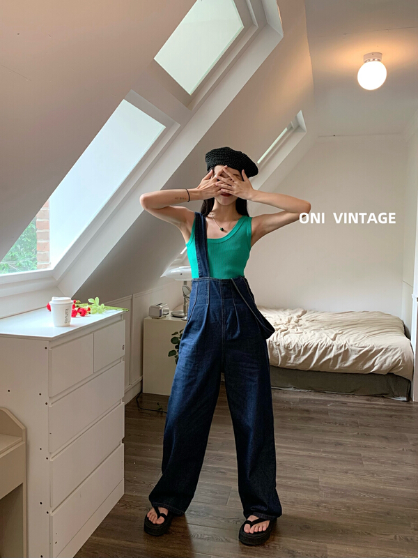 [onivinage oni] Korean style versatile age reducing versatile suspenders ow224n5337\cqw