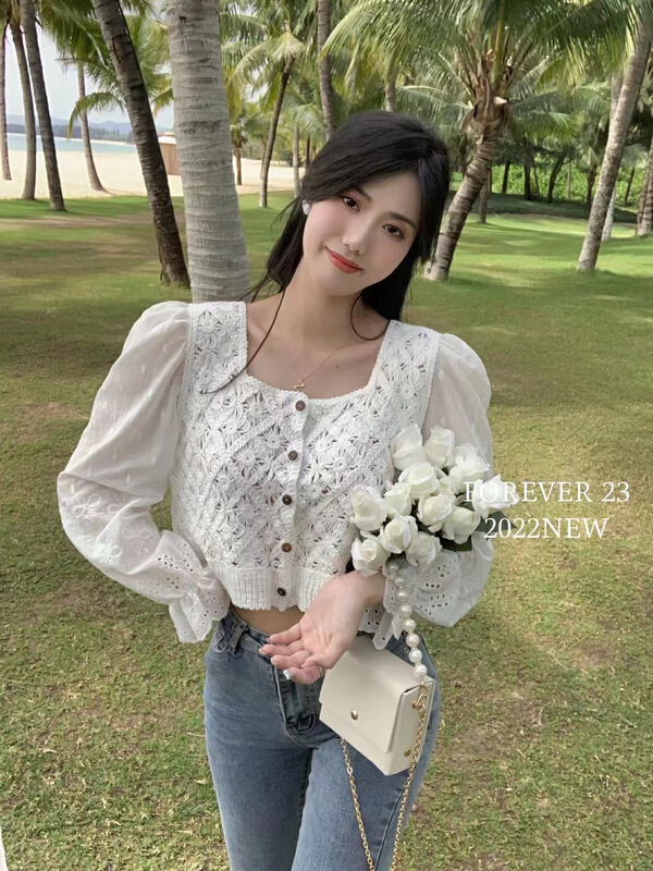 New year in early spring! [forever23] simple and versatile comfortable single breasted shirt b1866a\hjy