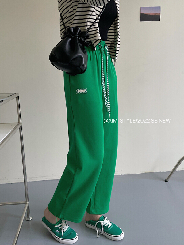 [aimistyle] summer ins high waist drop casual pants 10357\hbx