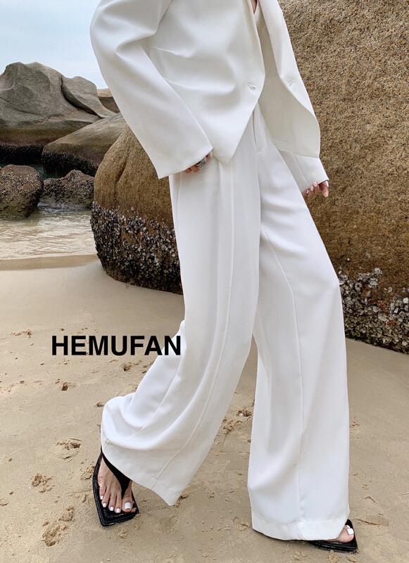 New year in early spring! [hemufan hemufan] clean wide leg fashion pants 3238\l