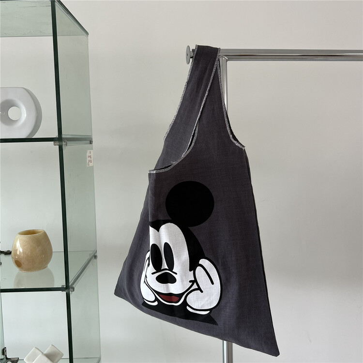 [double C] Mickey printed cute handbag 2088\cyq