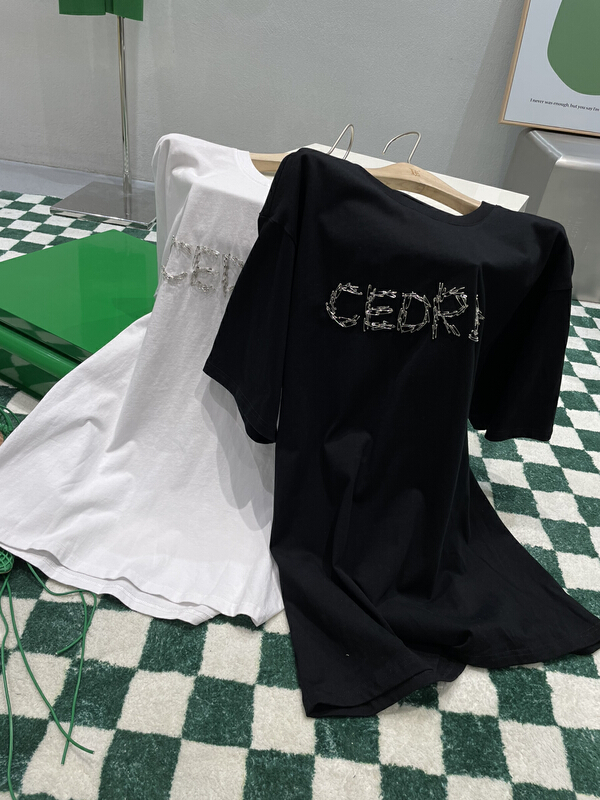 Original price 98.99! [bobo1972] printed letters craft large board short sleeve T-shirt 221217\ozq