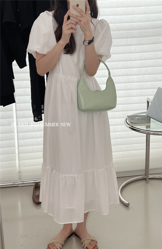 [larti] pleated lady dress 8606\ll