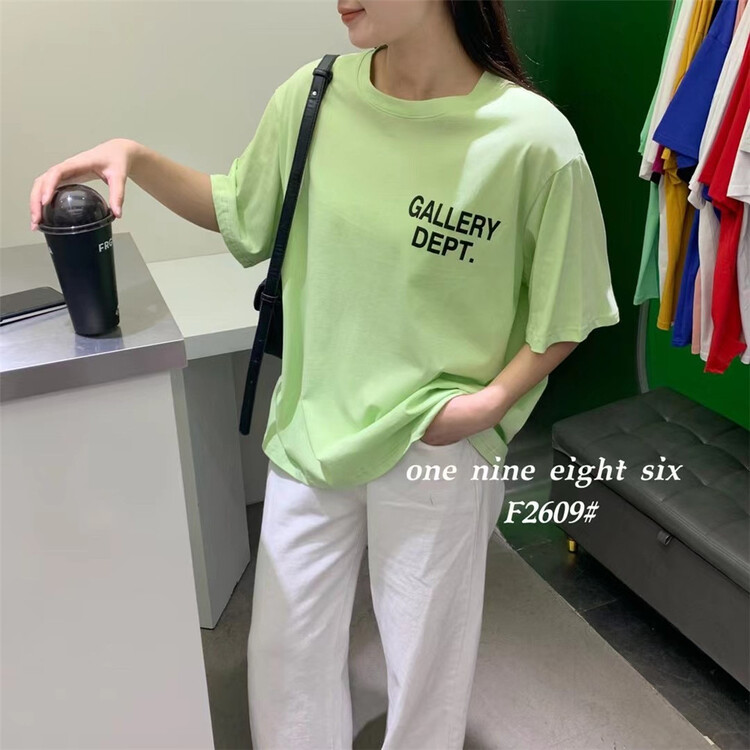 [1986] loose comfortable printed short sleeve T-shirt 2609\xyy