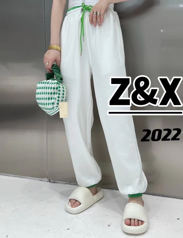 [z&x] drawstring leg tied Korean casual pants (only pants) ys1-1069\l
