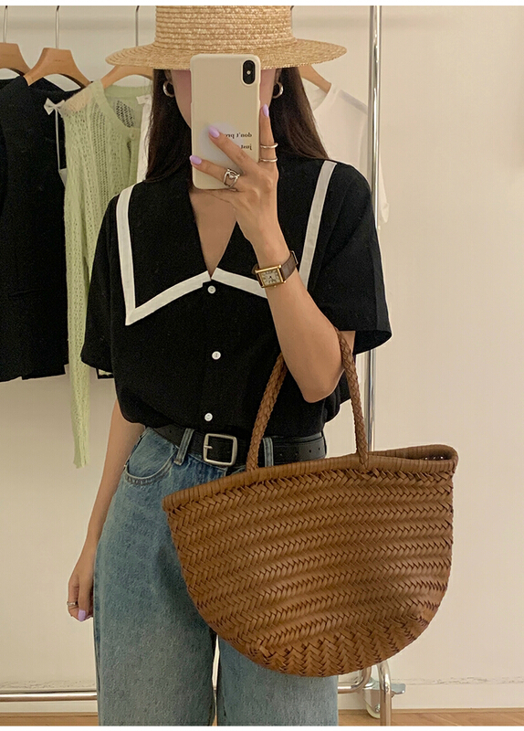 [the mind] Korean style versatile loose shirt 60505\jhy
