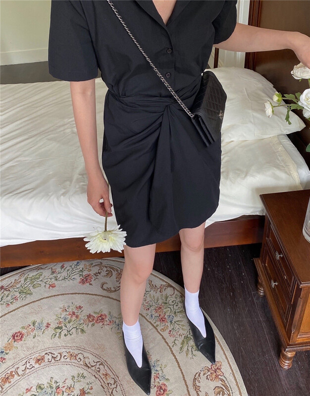 [A-One] design sense two shirt dress 9937\lsw