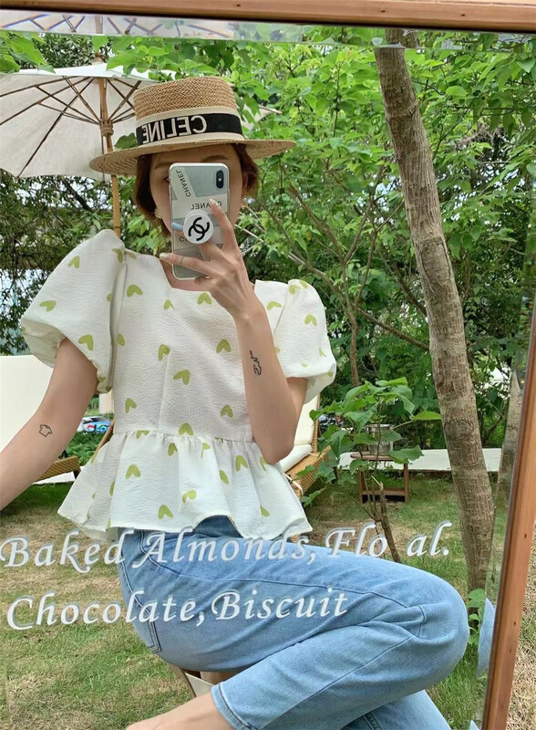 [m&t] caring square collar shirt 8821\hjy