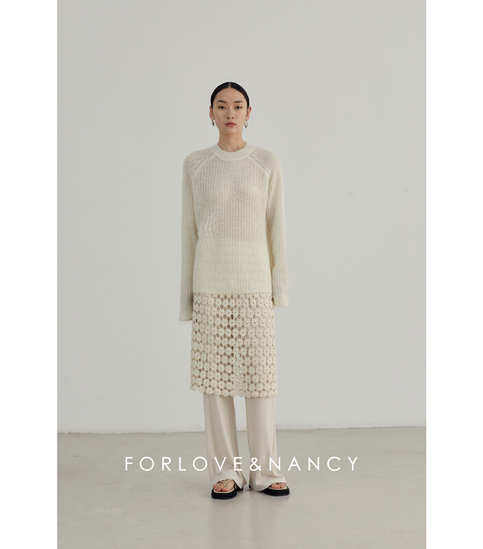 New year in early spring! [FN] Korean style versatile casual pants (non detachable flower skirt) na2kca058\cqw