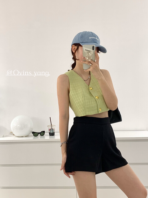 [ovinsyang] xiaoxiangfeng small vest vest 8772