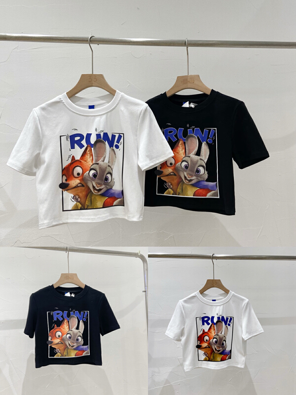[ycnana] casual cartoon printed short sleeve T-shirt 98163\lsw