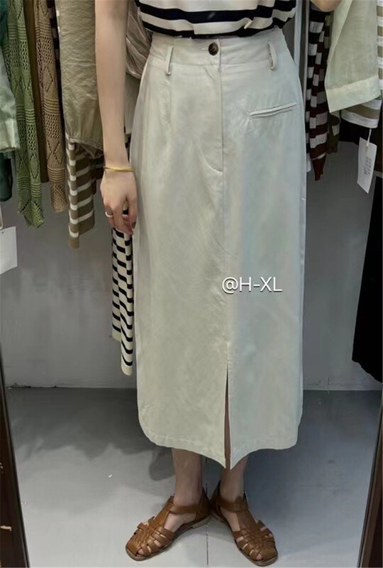 [h-xl] ladies' high waist skirt (only skirts) 3687\ll