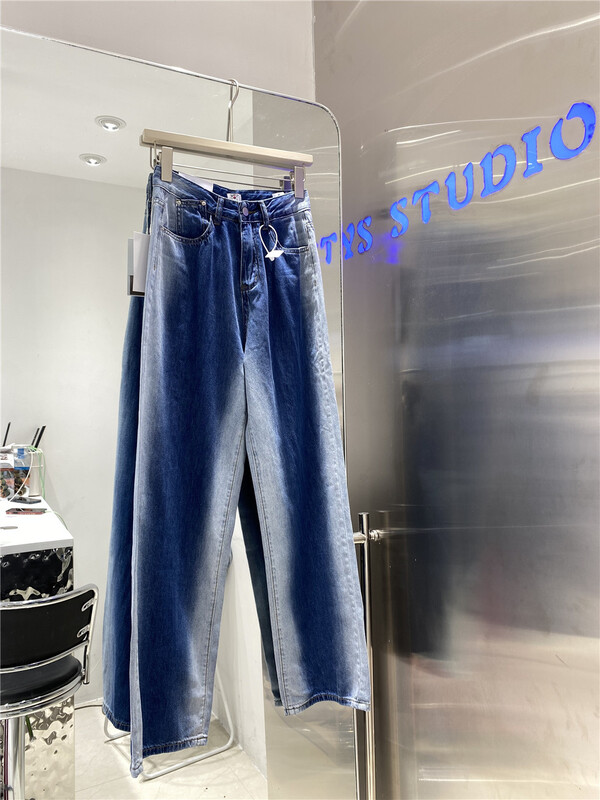 [yuan color] gradient fashion skinny jeans 532\lsw