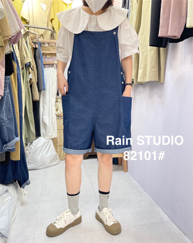 [rain] basic versatile comfortable strap pants 82101\l