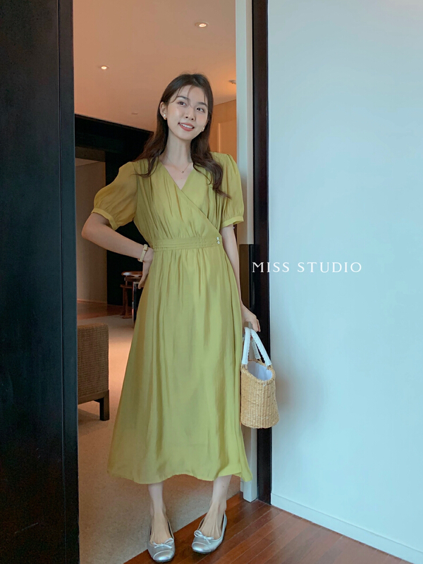 [miss miss home] Korean one piece clean style dress l6632