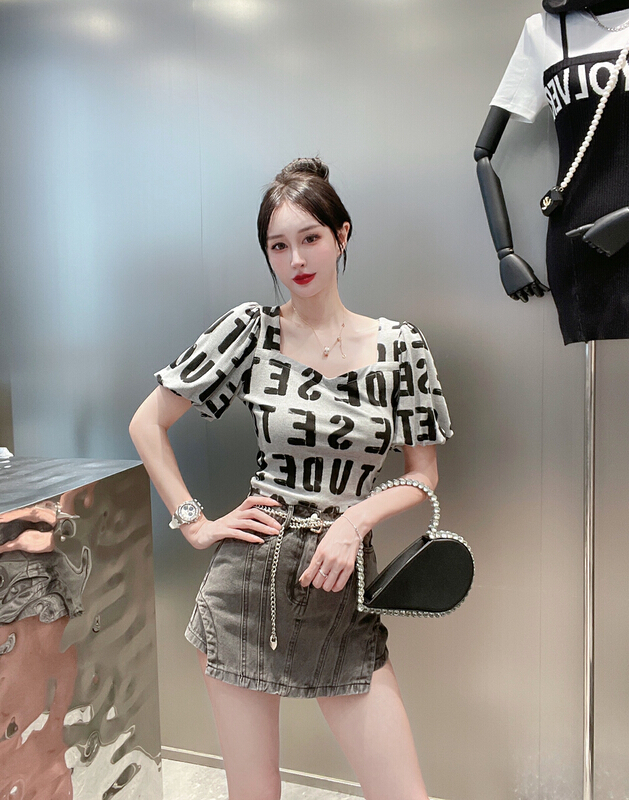 [m&m] niche design Korean shirt 16466\pcz