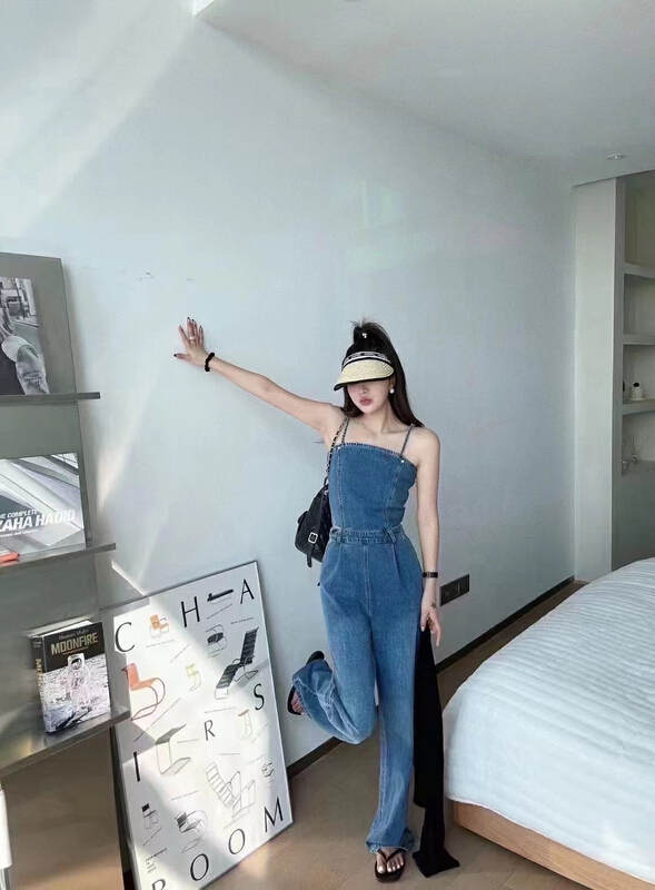 [rm.hh] fashion waist revealing slim Jumpsuit 2158\pcz