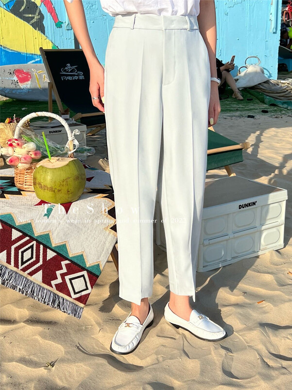In early summer! [the show] Han Fengyang temperament nine point trousers ys1-60207\cls