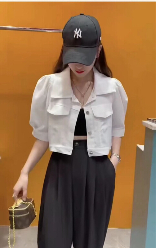 [Lala] Korean versatile breasted sunscreen shirt 2590 \wtt