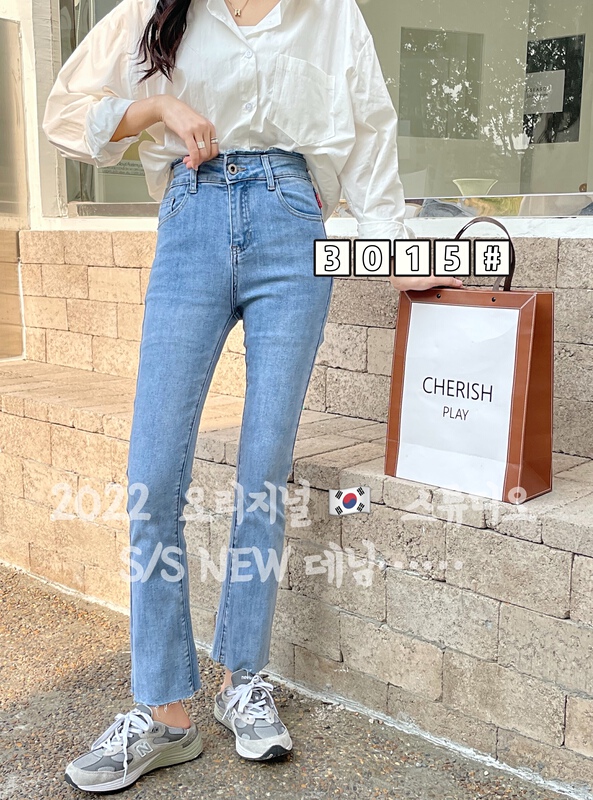New year in early spring! [fairy tale princess] designed elastic jeans 3015\hjy