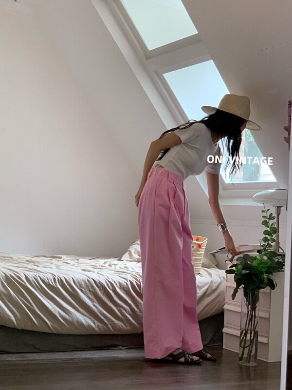 [onivinage Omni] high waist slim casual pants uh2212025