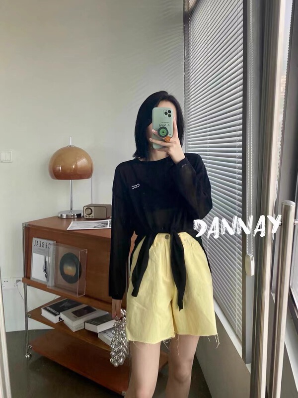 [see u] casual simple loose letter shirt 1198\xyy