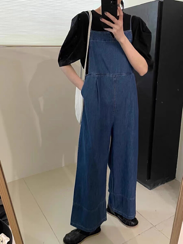 [tototellme] retro slim fashion suspender pants (excluding inner layer) 20539\hbx