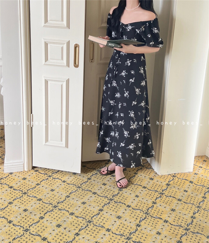 [honeybees] French floral dress ys1-8893\l