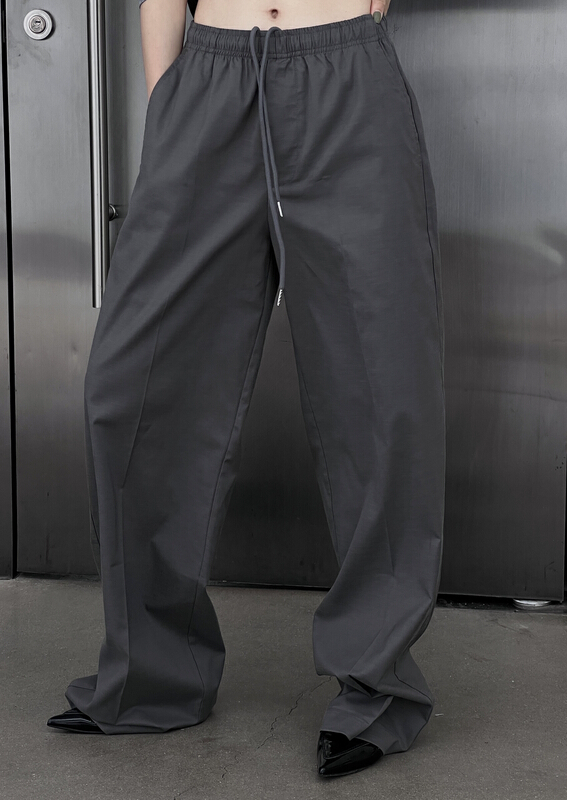 [all in] drawstring sports lace up casual pants 4256\ozq