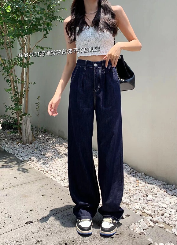 [T.H] straight loose fit versatile jeans 67131\lsw