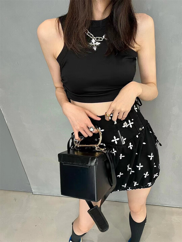 [m.zz] design sense retro fashion Spice Girls' skirt 9098\lsw