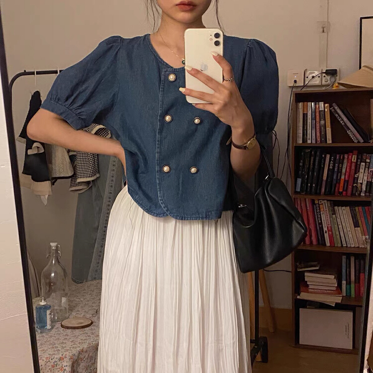 [Dandan] Korean style versatile shirt 618\lsw