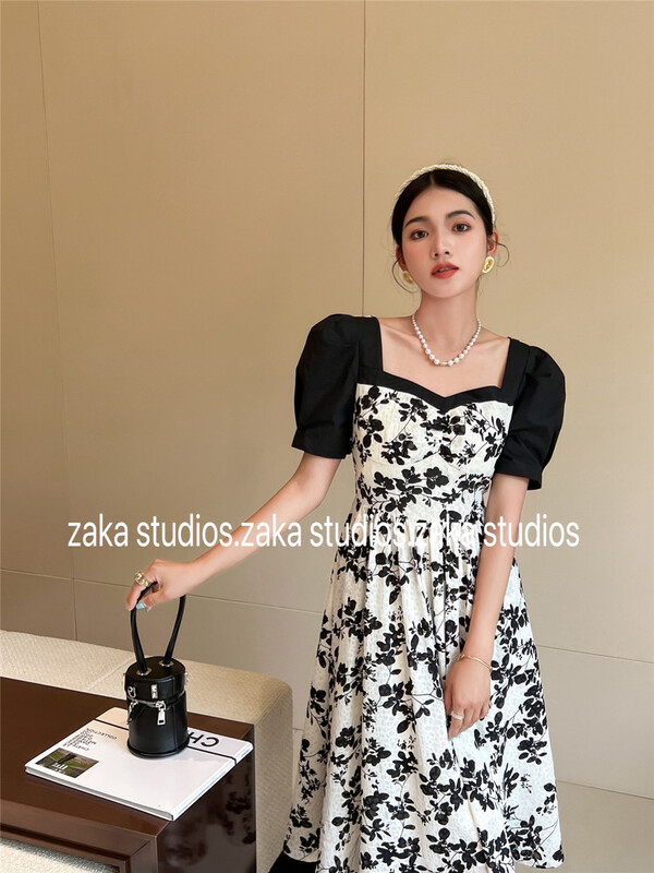 [Zaka] lady slim dress 58333\ll