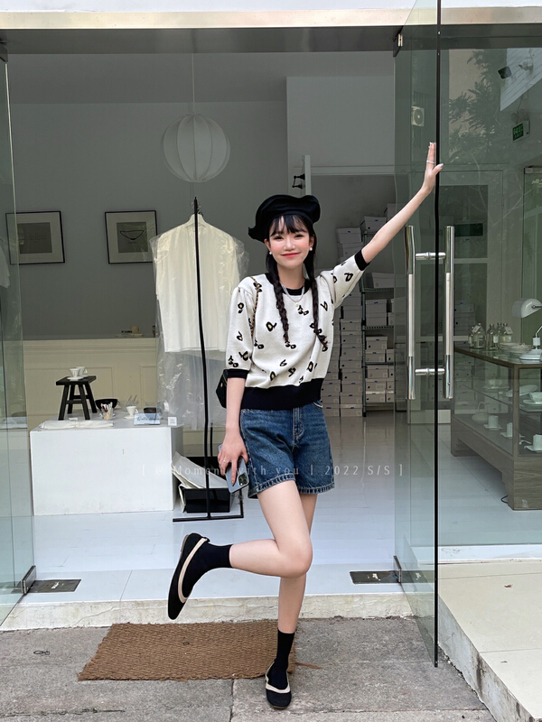 [event with you] small fresh age reducing versatile T-shirt t0798-j\lsw